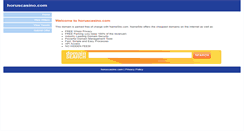 Desktop Screenshot of horuscasino.com